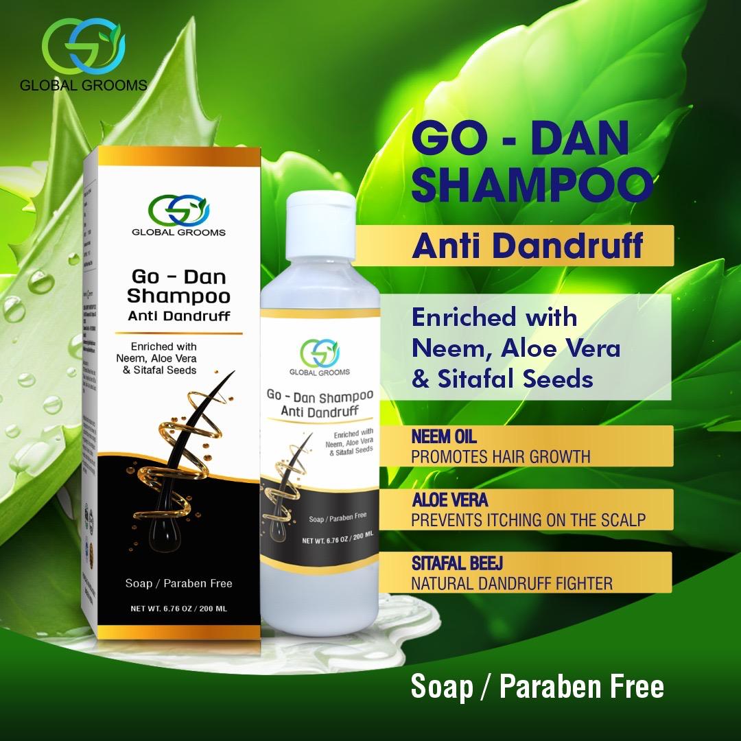 Combo pack of 2 Go Dan Shampoo