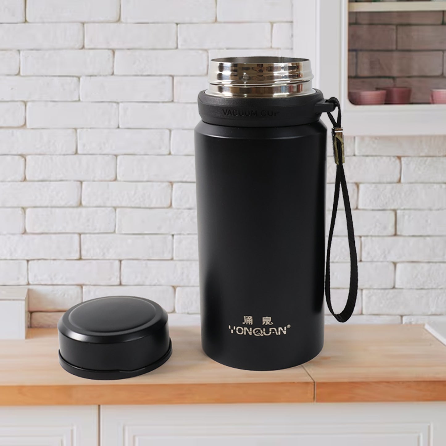Stainless Steel Insulated Vacuum Bottle (600ml)